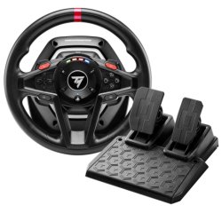 Thrustmaster T128-P Nero USB Sterzo + Pedali Analogico PC, PlayStation 4, PlayStation 5