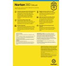Norton 360 Deluxe Antivirus security Italian 1 license(s) 1 year(s)