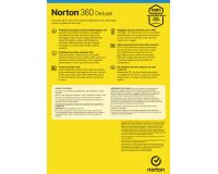 Norton 360 Deluxe Antivirus security Italian 1 license(s) 1 year(s)