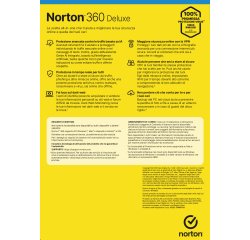Norton 360 Deluxe Antivirus security Italian 1 license(s) 1 year(s)