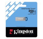 Kingston Technology DataTraveler 256 Go Kyson USB 3.2 Gen 1 en métal, jusqu'à 220 Mo/s