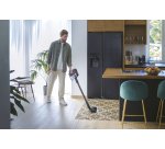 Hoover HF416BF 011 Aspirapolvere elettrica Batteria Secco Micro Senza sacchetto 0,4 L 240 W Nero, Rosa