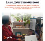HP Poly Micro-casque Poly Blackwire 3315 monaural USB-C certifié Microsoft Teams + connexion 3,5 mm + adaptateur USB-C/A