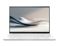 ASUS Zenbook S14 OLED UX5406SA-DICQJ487X Copilot+ PC Intel Core Ultra 7 256V Ordinateur portable 35,6 cm (14") WUXGA 16 Go LPDDR5x-SDRAM 512 Go SSD Wi-Fi 7 (802.11be) Windows 11 Pro Blanc