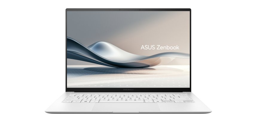 ASUS Zenbook S14 OLED UX5406SA-DICQJ487X Copilot+ PC Intel Core Ultra 7 256V Ordinateur portable 35,6 cm (14") WUXGA 16 Go LPDDR5x-SDRAM 512 Go SSD Wi-Fi 7 (802.11be) Windows 11 Pro Blanc