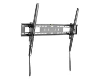 StarTech.com Support Mural TV pour Écran VESA 60-100 pouces (75kg) - Support Mural TV Universel Inclinable et Robuste - Support de Montage Ajustable pour Grands Écrans Plats - Profil Bas