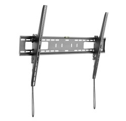StarTech.com TV Wall Mount supports 60-100 inch VESA Displays (165lb/75kg) - Heavy Duty Tilting Universal TV Wall Mount - Adjustable Mounting Bracket for Large Flat Screens - Low Profile