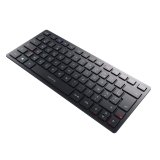 Clavier Cherry compact multi-appareils rechargeable avec connexion sans fil 2,4 GHz, Bluetooth 5.0 et filaire