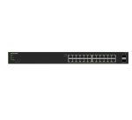 NETGEAR GS324TPv2 Géré L2/L3 Gigabit Ethernet (10/100/1000) Connexion Ethernet, supportant l'alimentation via ce port (PoE) 1U Noir