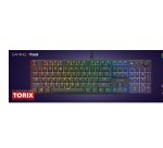 Trust GXT 866 Torix tastiera Gaming USB QWERTY Italiano Nero