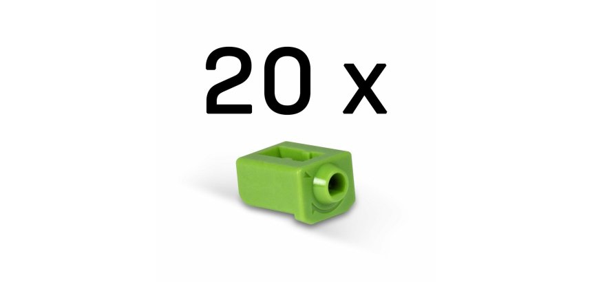 Lindy SFP Port Locks Green 20pcs.