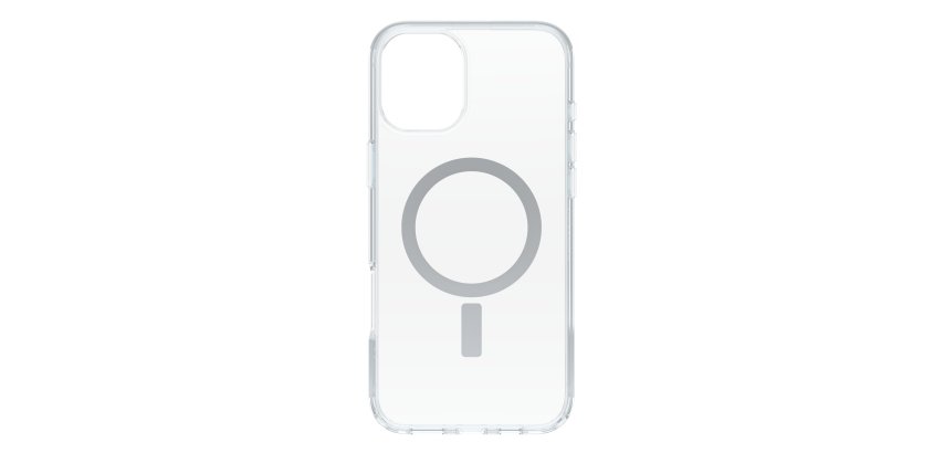 OtterBox Symmetry Series Clear para MagSafe para Apple iPhone 16 Plus, Transparente