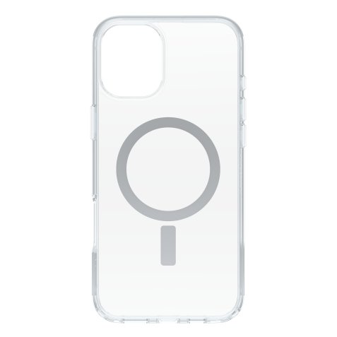OtterBox Symmetry Series Clear para MagSafe para Apple iPhone 16 Plus, Transparente