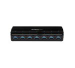 StarTech.com Hub SuperSpeed USB 3.0 avec 7 ports - 5Gbps - Concentrateur USB 3.0 avec adaptateur d'alimentation