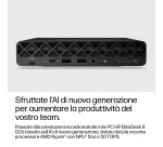 HP E07KYAT PC/stazione di lavoro Copilot+ PC 445 16 GB DDR5-SDRAM 512 GB SSD Windows 11 Pro Mini PC AI PC