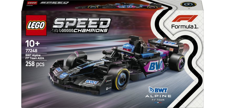 LEGO Speed Champions BWT Alpine F1® Team A524 Race Car