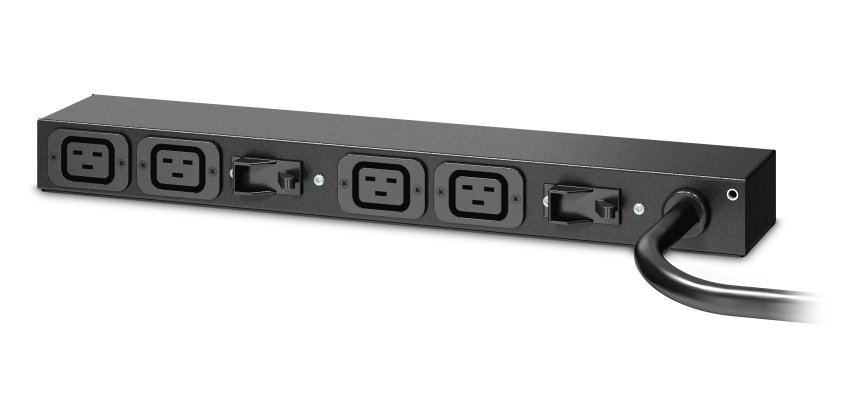 APC AP6032A unità di distribuzione dell'energia (PDU) 4 presa(e) AC 0U/1U Nero
