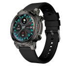 Nilox NXSWTRAILROUND Relojes inteligentes y deportivos 3,53 cm (1.39") Digital 360 x 360 Pixeles Pantalla táctil Negro