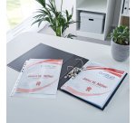 ESSELTE Pochettes perforées Premium, A4, PP, lisse