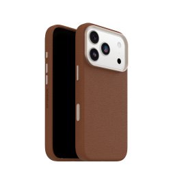 OtterBox Symmetry Cactus Leather Camera Control Apple iPhone 17 Pro Desert Saddle
