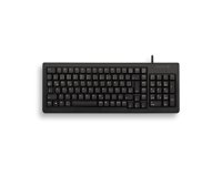 CHERRY XS G84-5200 COMPACT KEYBOARD, Clavier filaire miniature, USB/PS2, noir, AZERTY - FR