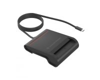 Conceptronic SCR01BC lector de tarjeta inteligente Interior USB USB Tipo C Negro