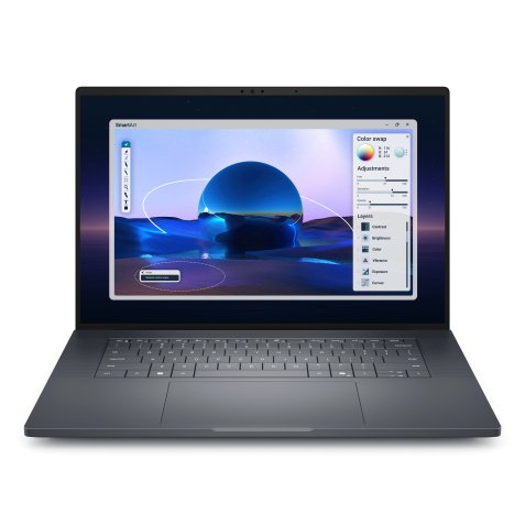 DELL Pro Max 16 Premium MA16250 Intel Core Ultra 7 265H Station de travail mobile 40,6 cm (16") Full HD+ 32 Go LPDDR5x-SDRAM 1 To SSD NVIDIA RTX PRO 2000 Blackwell Wi-Fi 7 (802.11be) Windows 11 Pro Français Noir