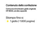 HP Cartuccia di inchiostro giallo originale 963XL ad alta capacità