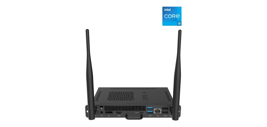 BenQ TEY41-i5 Intel® Core™ i5 i5-1235U 16 Go DDR4-SDRAM 256 Go SSD Windows 11 Pro Châssis monté sur rack PC Noir