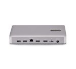 StarTech.com Station d'Accueil USB4 à 2 Écrans, Double HDMI 4K 120 Hz ou Simple HDMI 8K 60 Hz, Recharge de PC 100W, 2,5 GbE, Dock Multi-Écrans USB-C, Sans Pilote