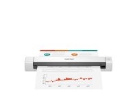 Brother DS-640 scanner Handheld scanner 1200 x 1200 DPI A4 Black, White