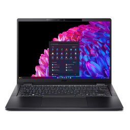 Acer TravelMate P6 TMP614-73-TCO-76NL Intel Core Ultra 7 155H Portátil 35,6 cm (14") WSXGA+ 32 GB LPDDR5x-SDRAM 1,02 TB SSD Wi-Fi 7 (802.11be) Windows 11 Pro Negro