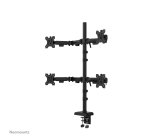 Neomounts DS60-600BL2-2 Soporte de monitor cuádruple 10-32"