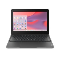 Lenovo 100e Chromebook Gen 4 (Intel) Intel® N N100 29,5 cm (11.6") HD 8 Go LPDDR5-SDRAM 64 Go eMMC Wi-Fi 6E (802.11ax) ChromeOS Français Gris