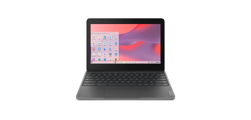 Lenovo 100e Chromebook Gen 4 (Intel) Intel® N N100 29,5 cm (11.6") HD 8 Go LPDDR5-SDRAM 64 Go eMMC Wi-Fi 6E (802.11ax) ChromeOS Français Gris
