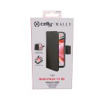 Celly WALLY mobile phone case 16.9 cm (6.67") Wallet case Black