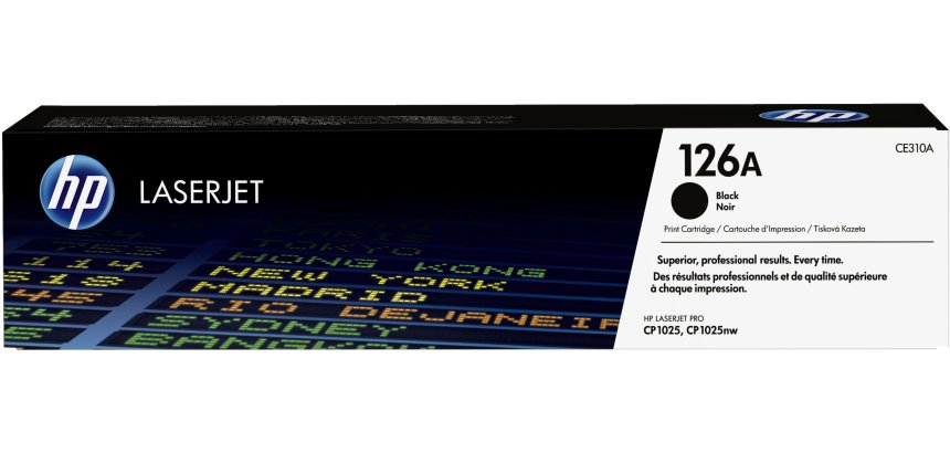 HP 126A - Schwarz - original - LaserJet - Tonerpatrone (CE310A)