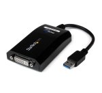 StarTech.com USB 3.0 naar DVI / VGA Adapter, 2048x1152, Externe Video & Graphische Kaart, Dual Monitor Display Adapter Kabel, Ondersteunt Mac & Windows