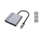 Conceptronic DONN13G laptop dock/port replicator Wired USB 3.2 Gen 1 (3.1 Gen 1) Type-C Grey