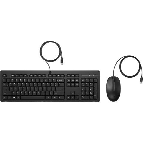 HP Pack Teclado + Ratón con cable 225