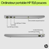 HP Laptop 15-fd0129nf Intel® Core™ i7 i7-1355U Ordinateur portable 39,6 cm (15.6") Full HD 16 Go DDR4-SDRAM 512 Go SSD Wi-Fi 6 (802.11ax) Windows 11 Home Argent