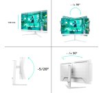 Philips Evnia 27M2N3201A/00 Monitor PC 68,6 cm (27") 1920 x 1080 Pixel Full HD LCD Bianco