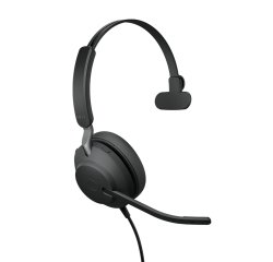 Jabra Evolve2 40 SE Casque Avec fil Arceau Bureau/Centre d'appels USB Type-C / USB Type-A Noir