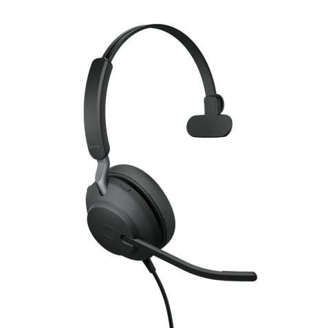 Jabra Evolve2 40 SE Casque Avec fil Arceau Bureau/Centre d'appels USB Type-C / USB Type-A Noir