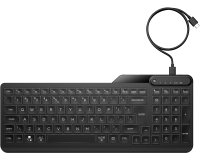 HP Teclado con cable retroiluminado multidispositivo 405