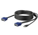 StarTech.com Cavo KVM USB da 3m per Console Montabile ad Armadio Rack