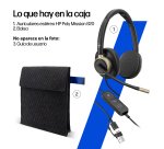 HP Poly Auriculares con cable USB monoaurales Mission 815