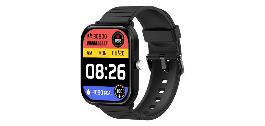 Celly TRAINERMATE2BK Relojes inteligentes y deportivos 5,11 cm (2.01") Digital 240 x 296 Pixeles Pantalla táctil Negro