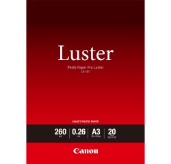 Canon Photo Paper Pro Luster LU-101 - fotopapier - glans - 20 vel(len) - A3 - 260 g/m²