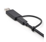 StarTech.com Cavo USB-C da 1 m con Adattatore USB-A, USB 10Gbps/5Gbps, Power Delivery 100W (5A), DP Alt Mode 8K 60Hz / 4K 144Hz, Compatibile Thunderbolt